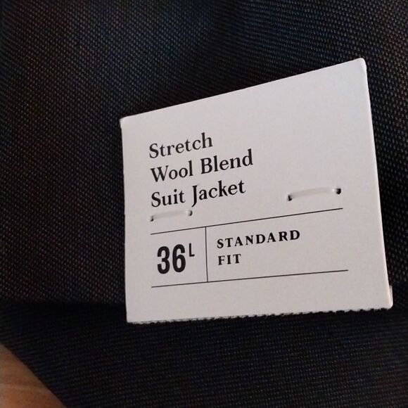 NWT Goodfellow&Co Dark Grey Men's Standard Fit Jacket Size 36L - Picture 5 of 12